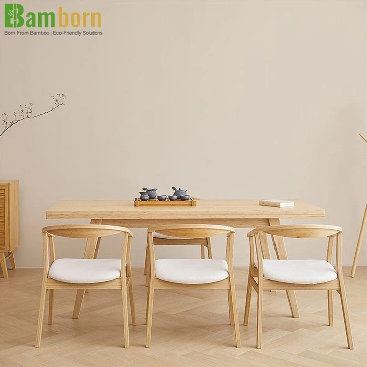 Bamboo Chairs With Cushion factory